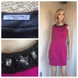 NWT Tahari petite Breydan women’s dress size 0P
